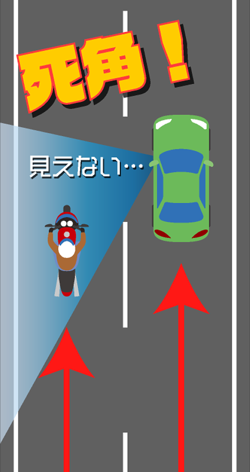 死角!見えない・・・